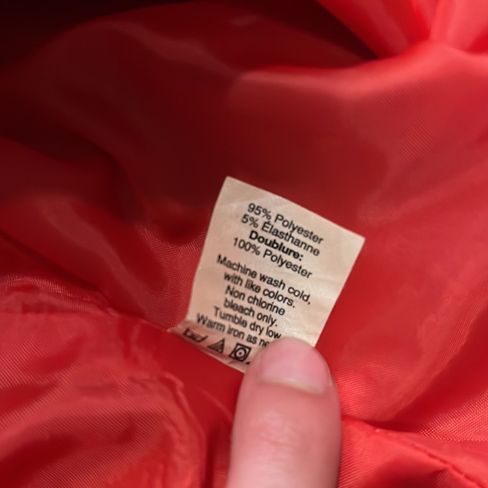 J-Crew Red/Orange Dress - Picture 4 of 4